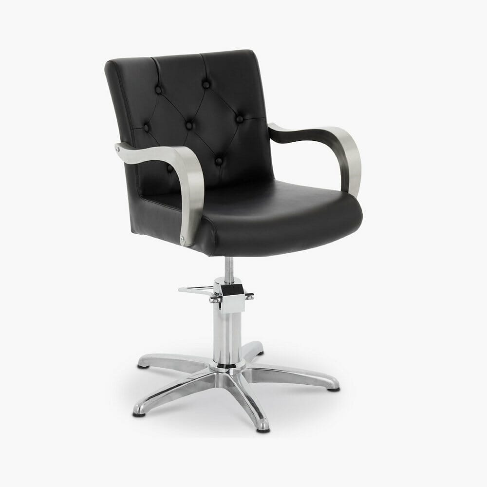 Odeon Black Hydraulic Styling Chair Direct Salon Furniture